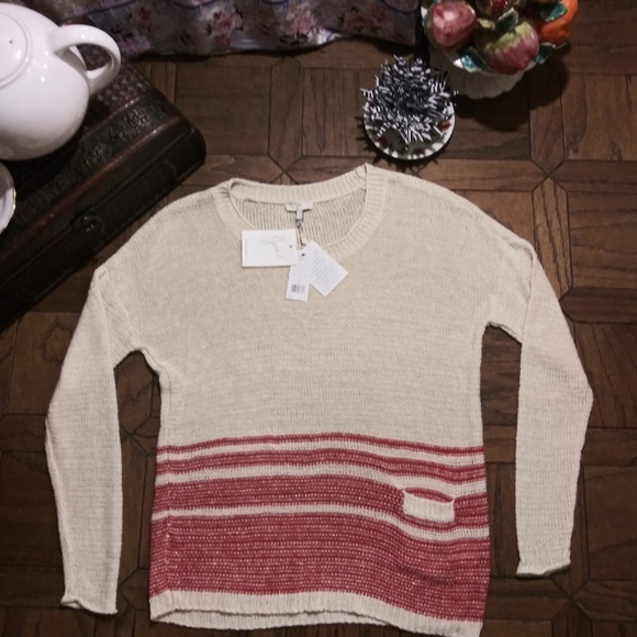 {Joie} NWT 100% Linen Sweater. It's Gorgeous! - Picture 3 of 6